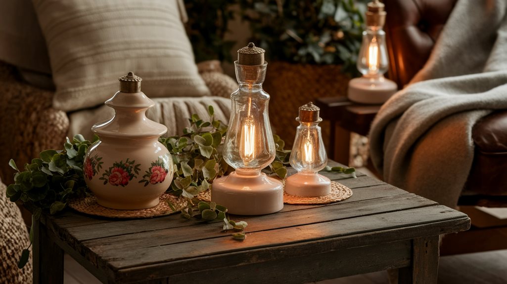 projekty ceramicznych lamp oliwnych